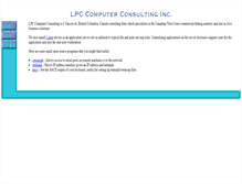 Tablet Screenshot of lpccomp.bc.ca